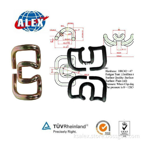 Skl Rail Clip For Fastening system, Track MaterialSkl Rail Clip , Alibaba China low price Plain Oiled Skl Rail Clip